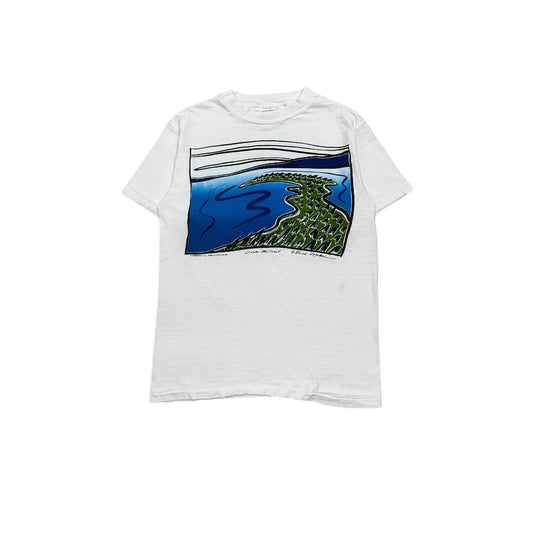 (S) 80s Eric Hopkin “Down the Point” Art Tee